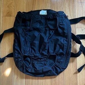 Aerie Offleash dog carrier backpack in black